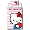 Antklodės užvalkalų rinkinys Hello Kitty 25 x 5 x 30 cm Rožinė Lova 140 2 Dalys