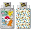 Комплект чехлов для одеяла Pokémon Серый 140 кровать 2 Предметы