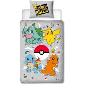 Pārtikas vāka komplekts Pokémon Pelēks Gulta 140 2 Daudzums