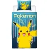 Комплект чехлов для одеяла Pokémon Жёлтый 140 кровать 2 Предметы