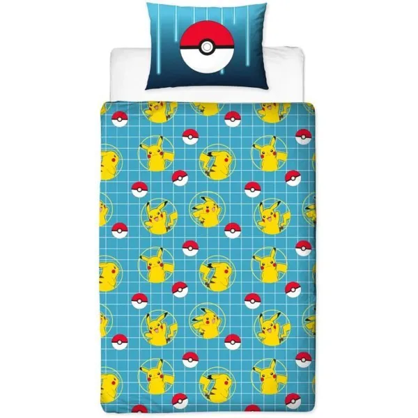 Pārtikas vāka komplekts Pokémon Dzeltens Gulta 140 2 Daudzums