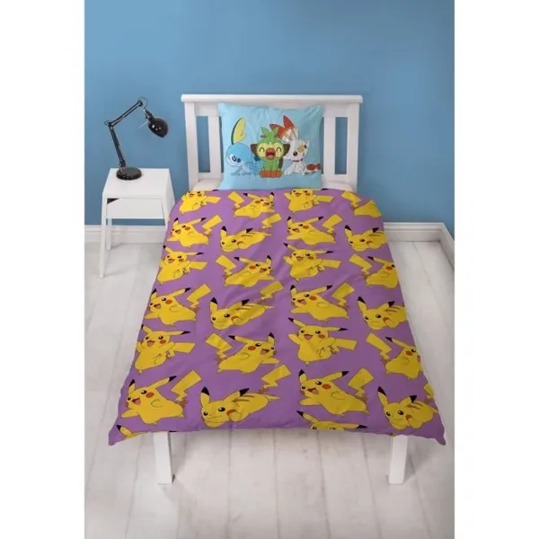 Pussilakanasetti Pokémon Monivärinen Sänky 140 2 Kappaletta
