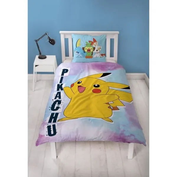 Pussilakanasetti Pokémon Monivärinen Sänky 140 2 Kappaletta