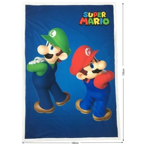 Tekk Mario Bros 25 x 14 x 26 cm Must loomad