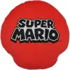 Подушка Mario Bros 43 x 3 x 43 cm Белый Красный полиэстер грибной