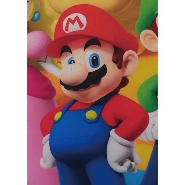 Подушка Mario Bros 41 x 3 x 39 cm Разноцветный полиэстер Детский