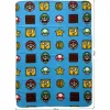 Одеяло Mario Bros Разноцветный Шотландские картины