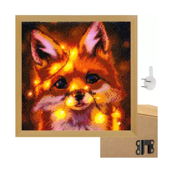 Pine frame 28.5x28.5cm Malatec 19919