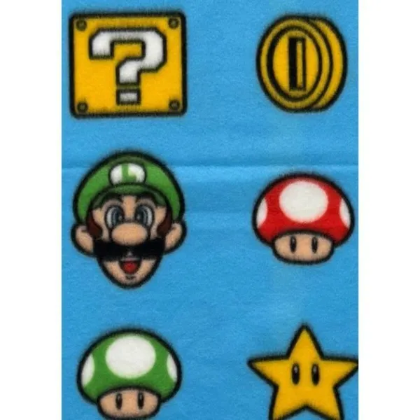 Tekk Mario Bros Mitmevärviline Šoti ruudud