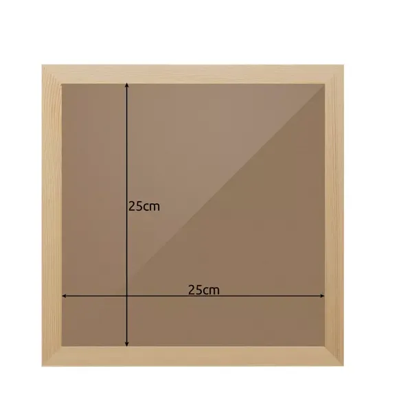 Pine frame 28.5x28.5cm Malatec 19919