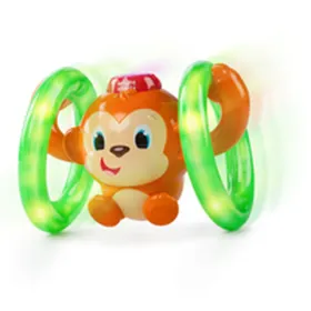 Музыкальная Игрушка Bright Starts Little Roll & Glow Monkey