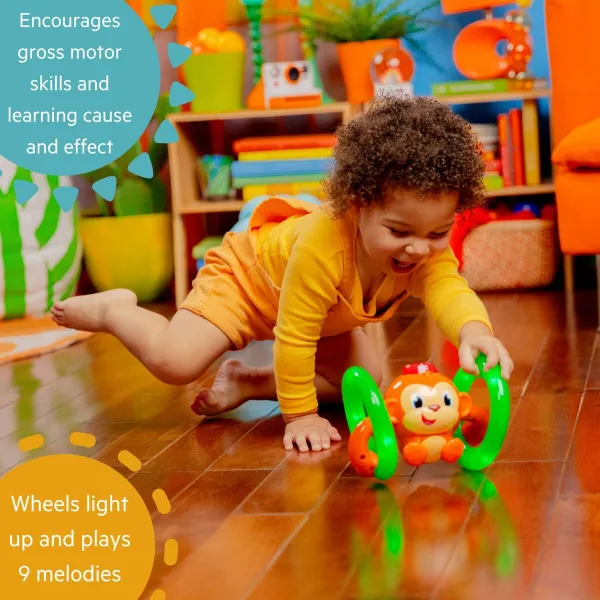 Soiva lelu Bright Starts Little Roll & Glow Monkey