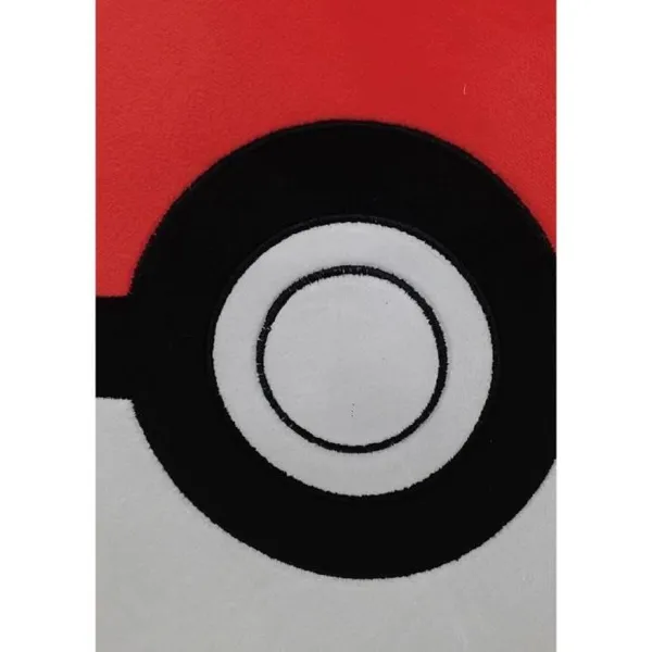Pagalvėlė Pokémon 45 x 4 x 45 cm Balta Juoda Raudona Poliesteris Vaikiškas