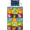 Комплект чехлов для одеяла Pokémon 25 x 5 x 29 cm Разноцветный 140 кровать 2 Предметы