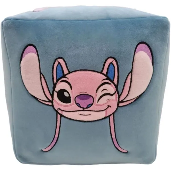 Cushion Stitch 28 x 30 x 29 cm Blue Polyester Children's