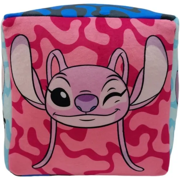 Cushion Stitch 28 x 30 x 29 cm Blue Polyester Children's