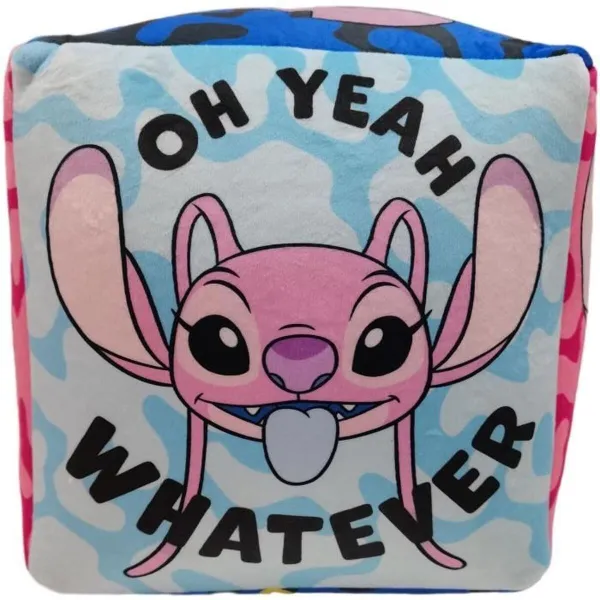 Cushion Stitch 28 x 30 x 29 cm Blue Polyester Children's