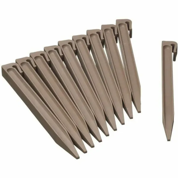 Separator Nature 6040635 Grey Polyethylene Plastic