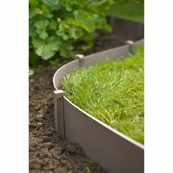 Separator Nature 6040635 Grey Polyethylene Plastic