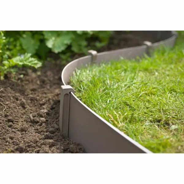 Separator Nature 6040635 Grey Polyethylene Plastic