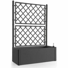 Pašlaistīšanas stādītājs Stefanplast Natural Deluxe Taisnstūra Antracīts 100 x 43 x 142 cm