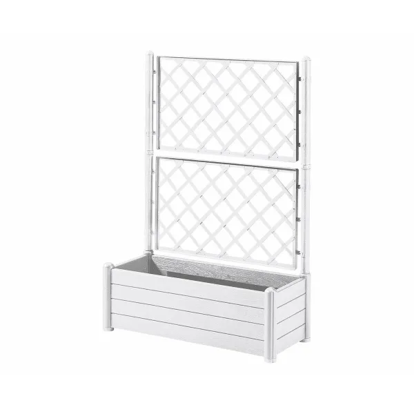 Подставка под цветочный горшок Stefanplast 100 x 43 x 142 cm Прямоугольный Белый