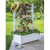 Подставка под цветочный горшок Stefanplast 100 x 43 x 142 cm Прямоугольный Белый