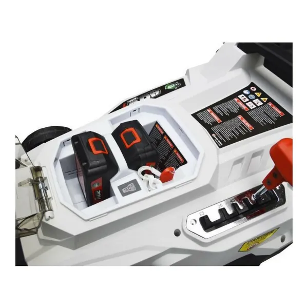 Elektrinė vejapjovė Elem Technic TDE40V37-LI2BF 40 V