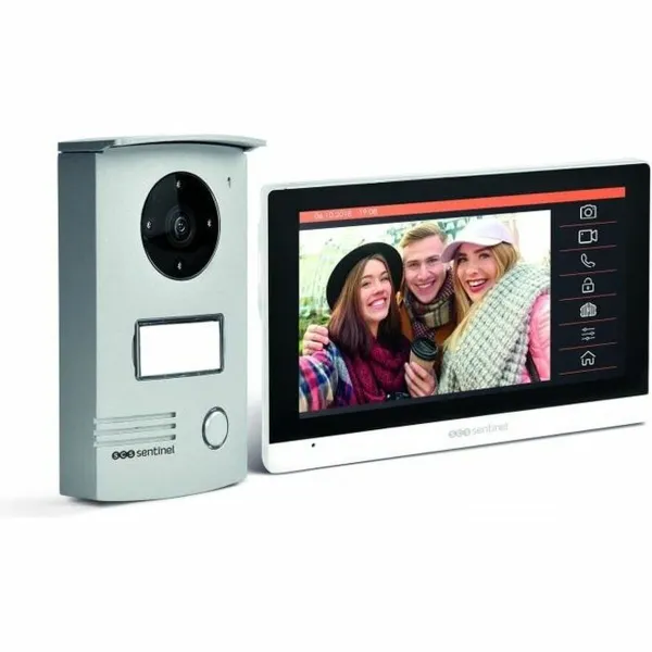 Protingas video-domofonas SCS SENTINEL VisioDoor 7+ 7" Balta