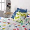 Set of cushion covers HappyFriday Confetti Multicolour 2 Pieces