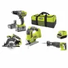 Drill and accessories set Ryobi RCK184C-242S (Refurbished B)