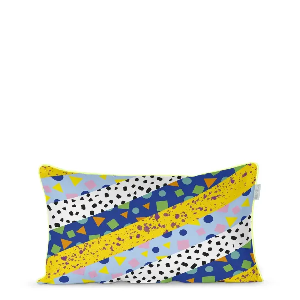 Cushion cover HappyFriday HF Living Memphis Multicolour 50 x 30 cm