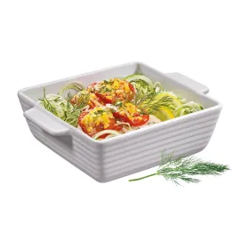 Küchenprofi Burgundy – Porcelain roaster / square baking dish 15×15×5 cm
