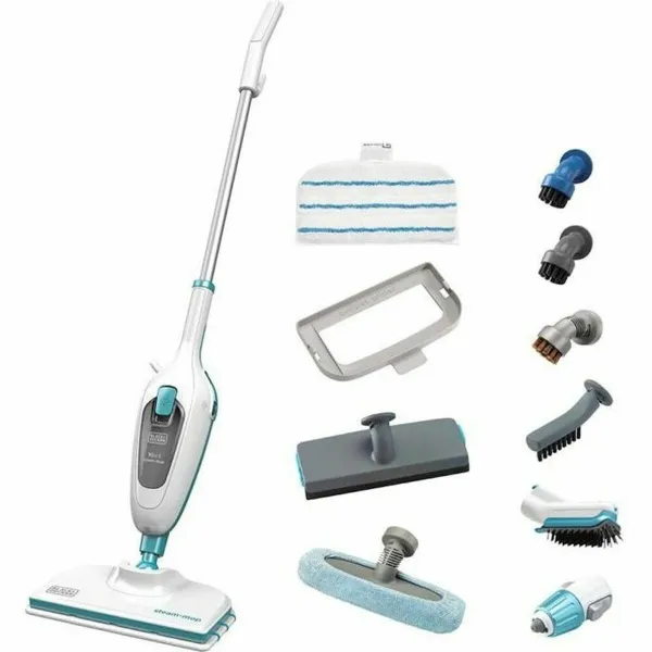 Höyrymoppi Black & Decker FSMH13E10-QS 380 ml 1300 W