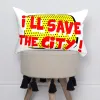 Cushion cover HappyFriday Mr Fox Bat Multicolour 50 x 30 cm