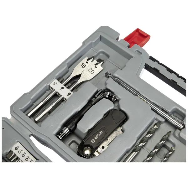 Набор сверл BOSCH 2608P00234 76 Предметы Нержавеющая сталь Чехол для переноски