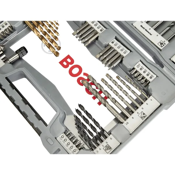 Spoles komplekts BOSCH 2608P00234 76 Daudzums Nerūsējošais tērauds Transportācijas pārvalks