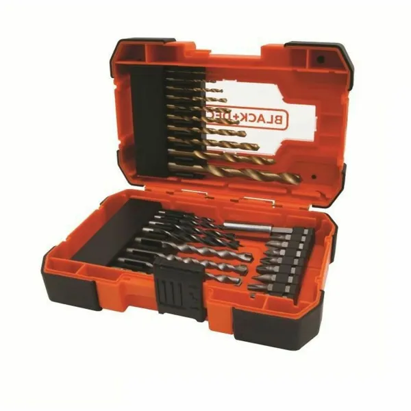 Gręžtuvų ir antgalių rinkinys Black & Decker A7235-XJ Plastmasinis 27 Dalys