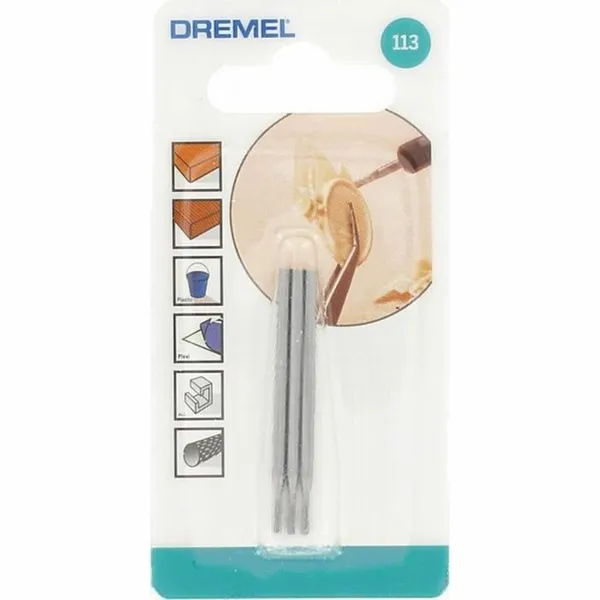 Milling Cutter Dremel 113 Cilindrinė Ø 1,6 mm (3 vnt.)