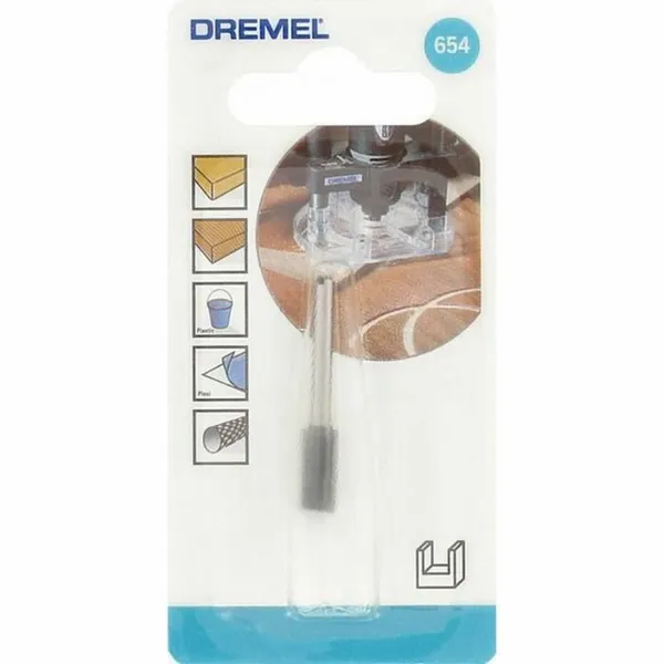Milling Cutter Dremel 654 Dakša/U-veida Ø 6,4 mm
