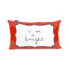 Cushion cover HappyFriday Mr Fox Knight Multicolour 50 x 30 cm