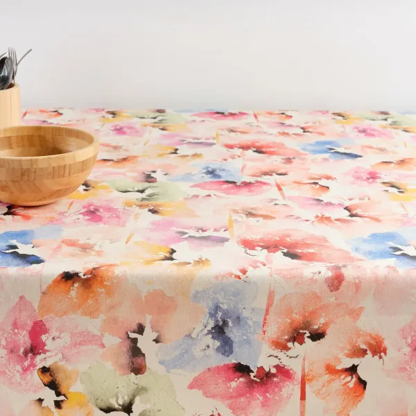 Stain-proof resined tablecloth Belum 0120-408 Multicolour 150 x 150 cm