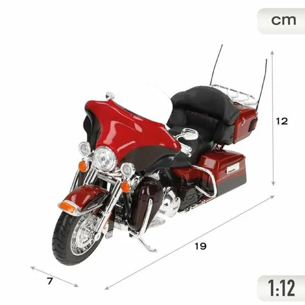 Moottoripyörä Harley-Davidson Electra Glide 1:12
