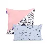 Cushion cover HappyFriday Blanc Terrazzo  Multicolour 2 Pieces