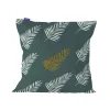 Cushion cover HappyFriday Blanc Foliage mint Multicolour 60 x 60 cm