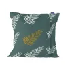 Cushion cover HappyFriday Blanc Foliage mint Multicolour 60 x 60 cm