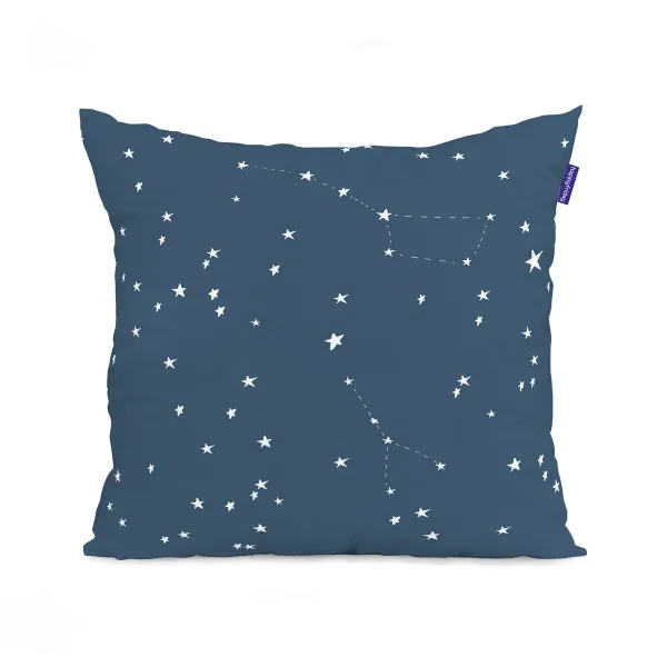 Cushion cover HappyFriday Blanc Constellation Multicolour 2 Pieces