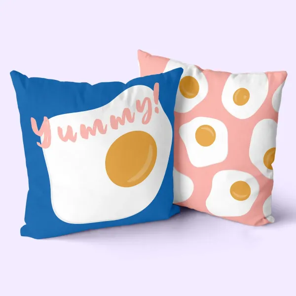 Cushion cover HappyFriday Aware Yummy Multicolour 50 x 50 cm