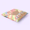 Cushion cover HappyFriday Aware Good vibes  Multicolour 50 x 50 cm 2 Pieces