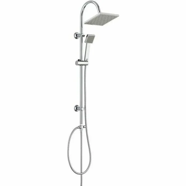 Душевая стойка Rousseau Soto Серый Chrome Металл 22 mm 73 x 73 mm